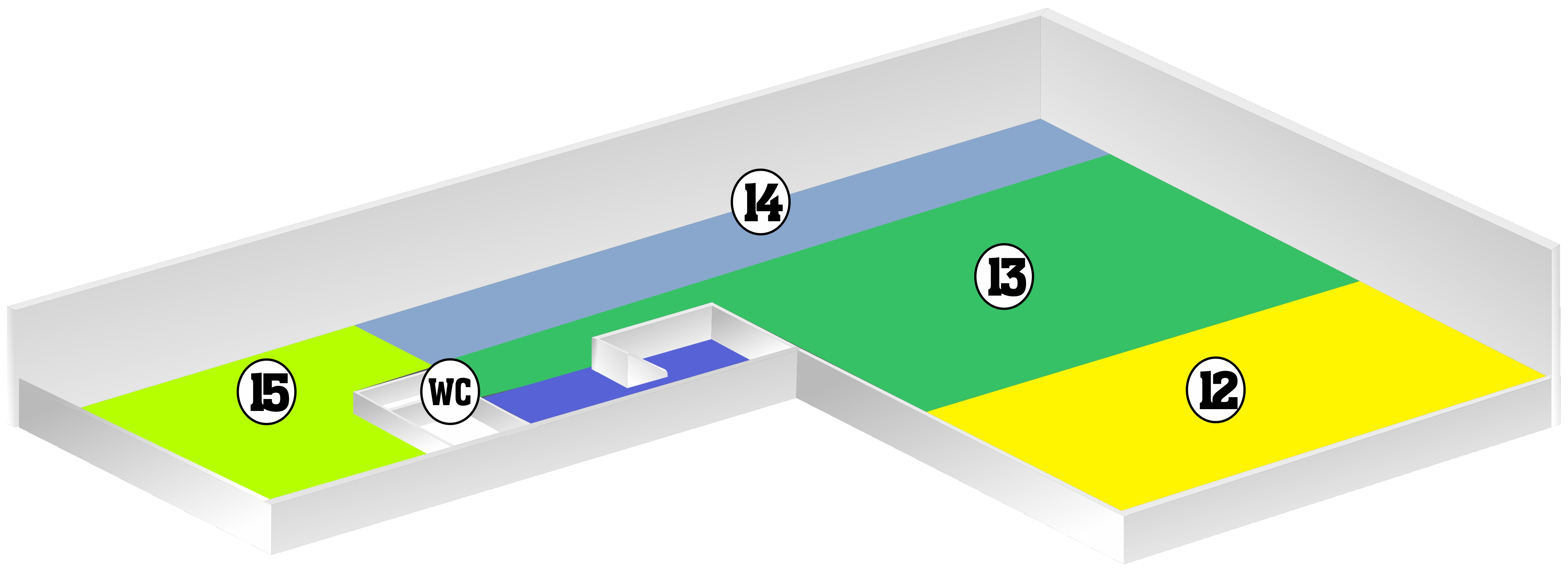Второй этаж фитнес клуба 100 Пудовъ в Ногинске